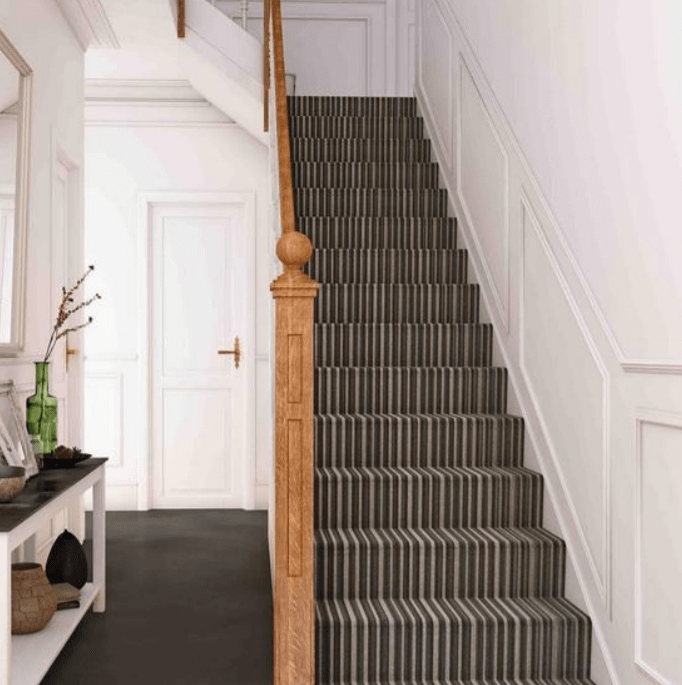 stairs designer carpet